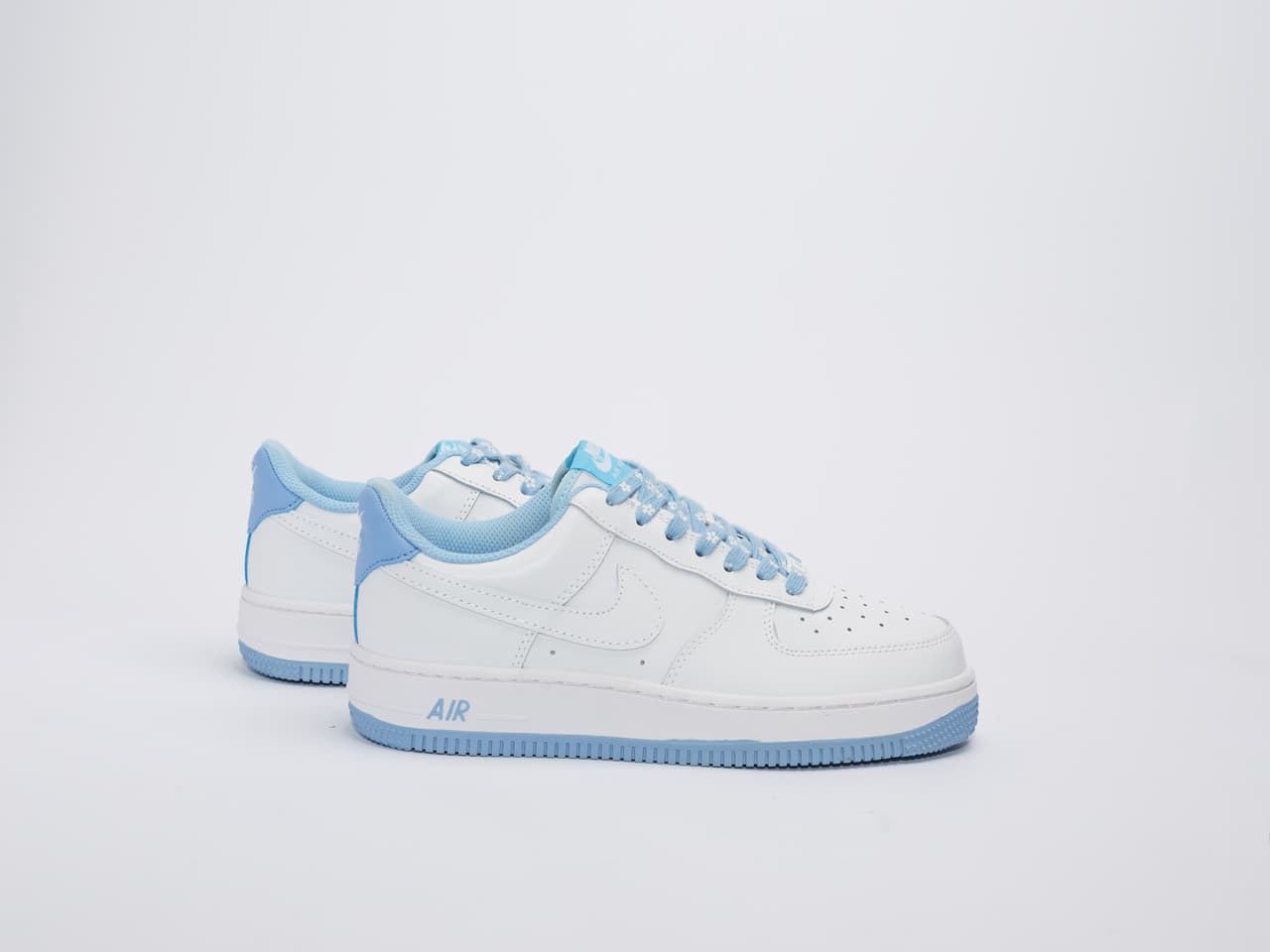 Nike Air Force 1 Low White Aquarius Blue